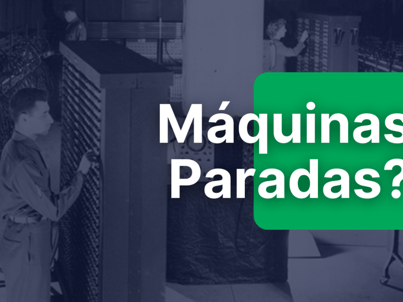 paradas de máquina